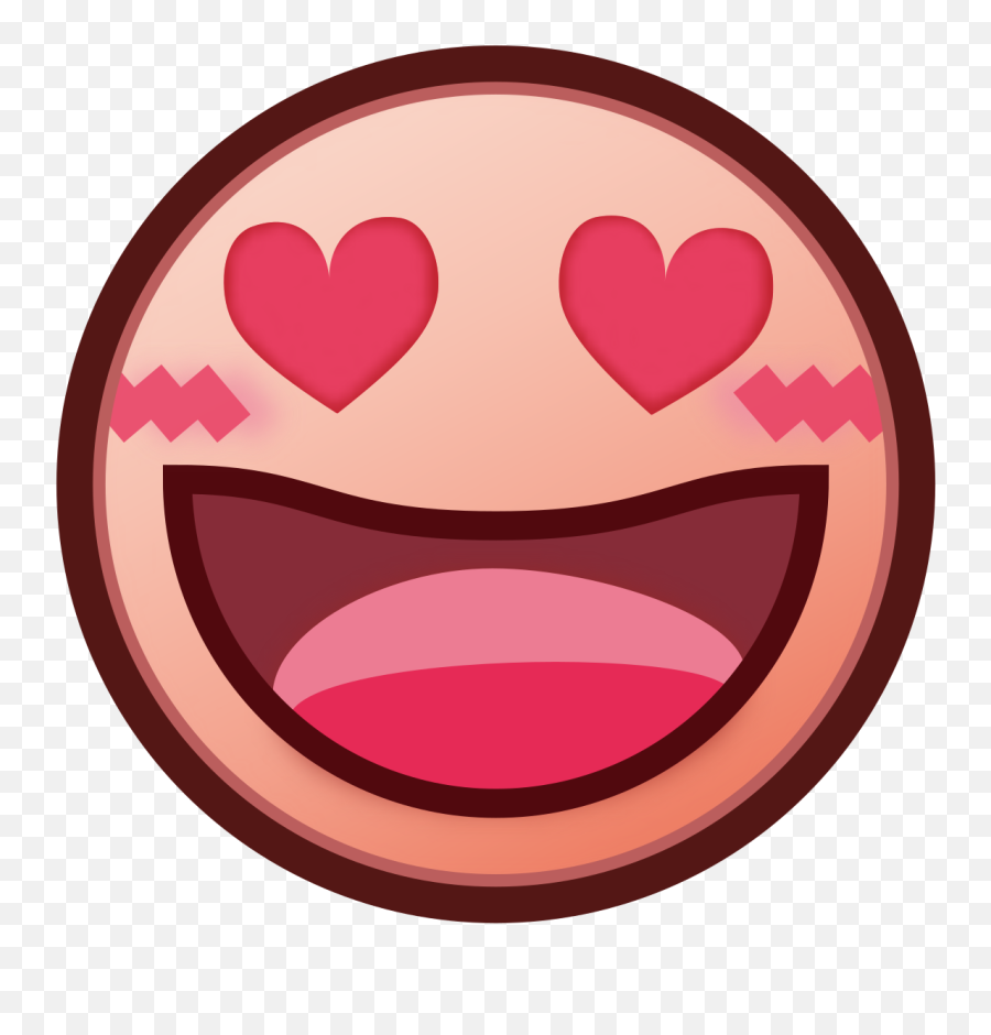Phantom Open Emoji 1f60d - Face Heart Eyes Emoji,Eyes Wide Open Emoji