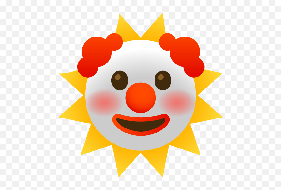 Telegram Sticker 37 From Collection Clown Emoji - Clown Emoji,Emojis Whatsapp Caras