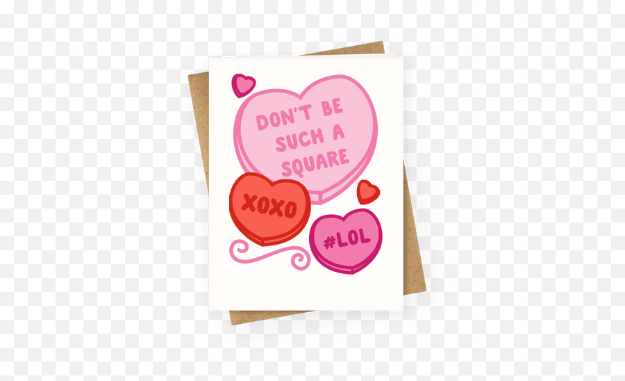Dont Be Such A Square Greeting Cards - Raccoon Valentines Day Card Funny Emoji,Salt Bae Custom Emoji