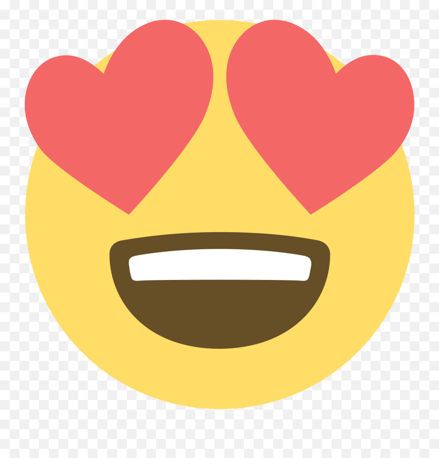 Smiling Face With Heart - Heart Eyes Emoji Vector,Heart Eyes Emoji Png