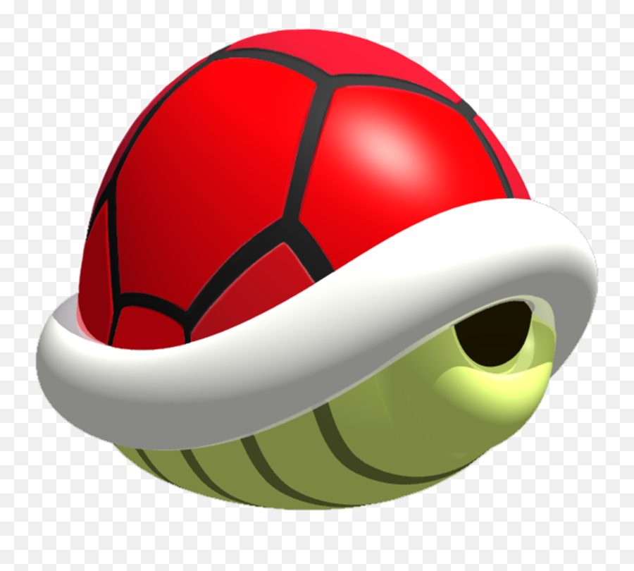 Red Shell - Transparent Mario Kart Red Shell Emoji,Mario Kart Inkling Emoticon