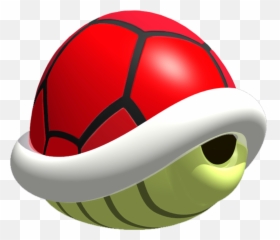 Red Shell - Transparent Mario Kart Red Shell Emoji,Mario Kart Inkling Emoticon