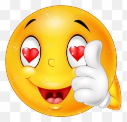 Love Smiley Thumbs Up Emoji,Amoji Vs Emoticon