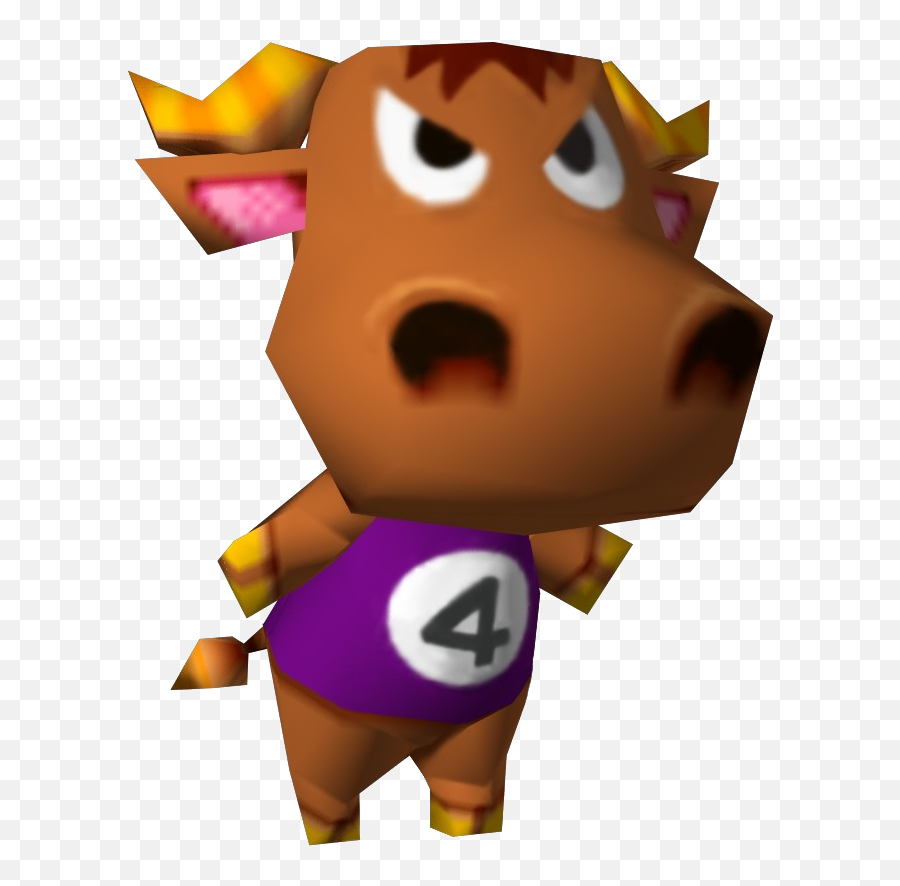 Chuck - Animal Crossing Bull Villager Emoji,Animal Crossing Emotions Greetings