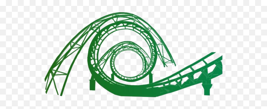Roller Coaster Loop Png Silhouette Pngimagespics - Transparent Background Roller Coaster Png Emoji,Roller Coaster Of Emotions Quotes