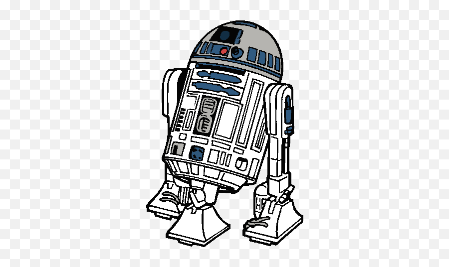 Jedi Knight Luke Skywalker - Star Wars R2d2 Clipart Emoji,R2d2 Emoji