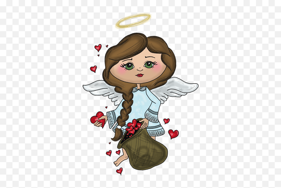 Little Angel Kids Sticker - Angel Emoji,Kneeling Emoji