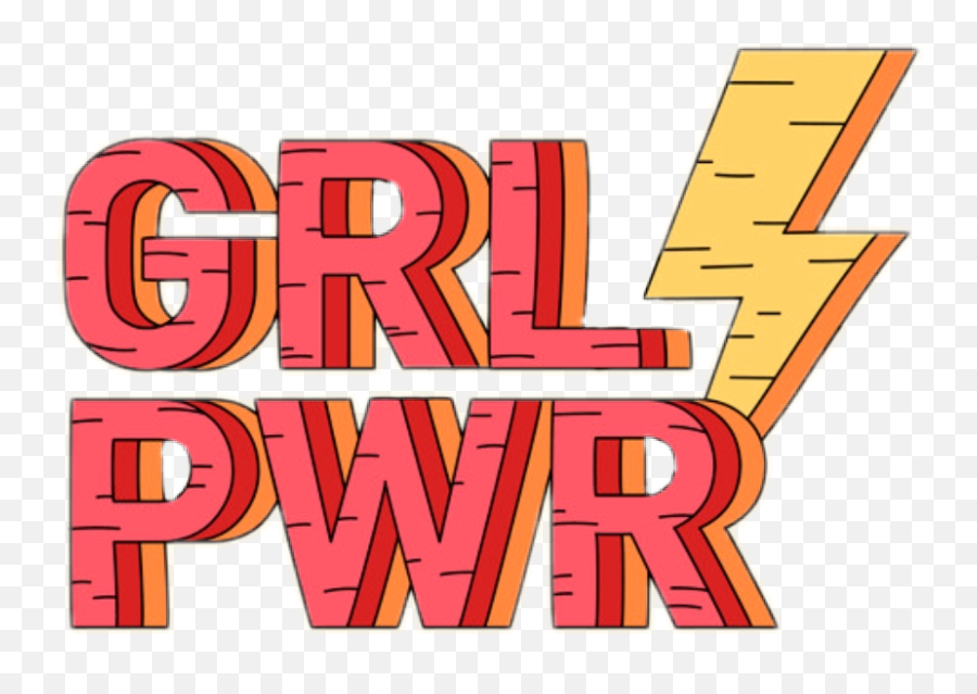 Girl Power Girlpower Woman Sticker By F A N G I R L S - Grl Pwr Vector Png Emoji,Girl Power Emoji