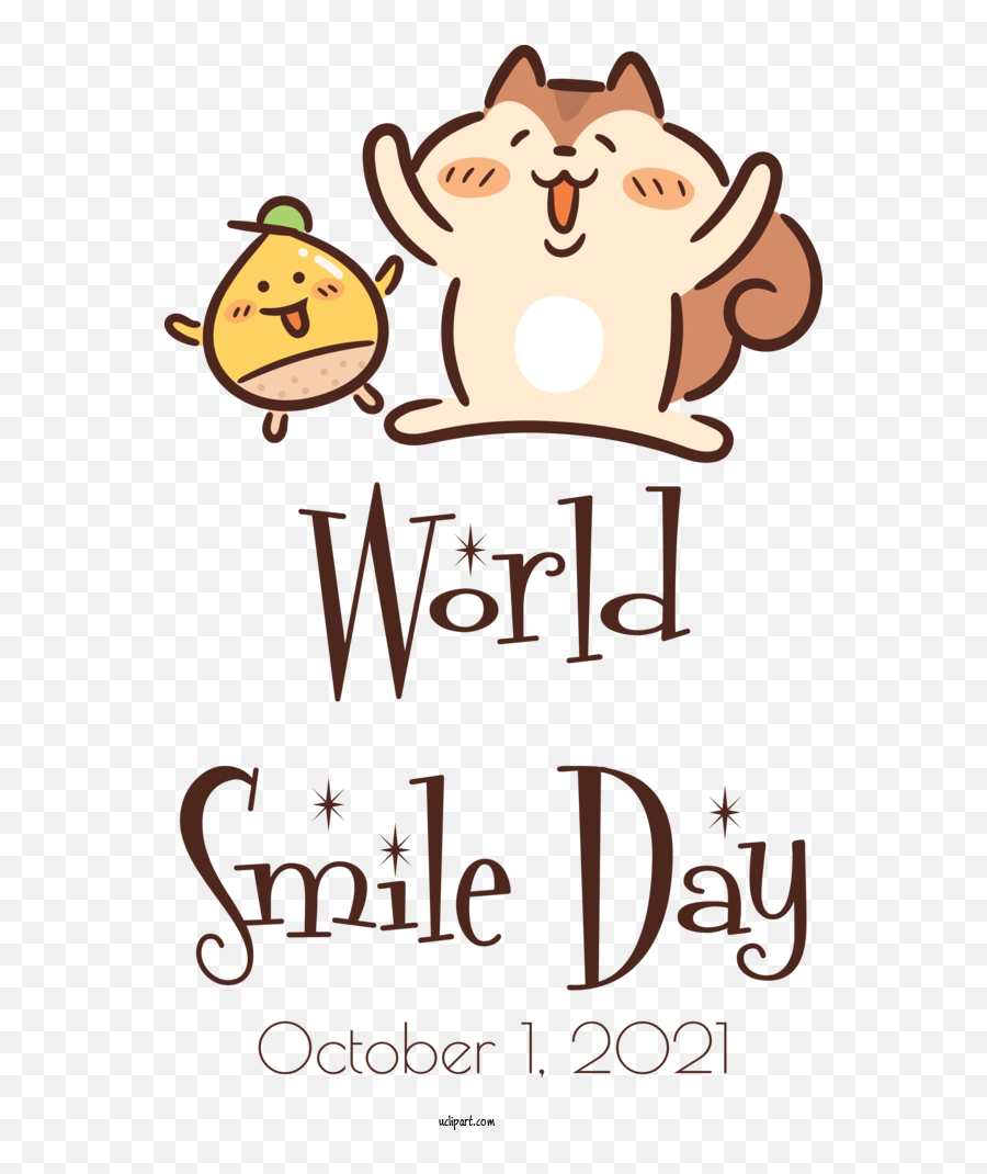 Holidays Line Art Cartoon Design For World Smile Day - World Emoji,April Fools China Emoticon