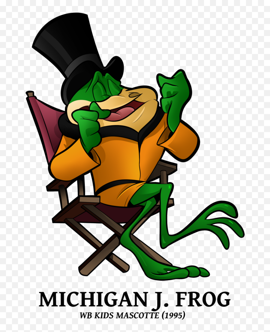 Michigan J Frog By Boscoloandrea - Wb Logo Michigan J Frog Emoji,Michigan Emojis To Download