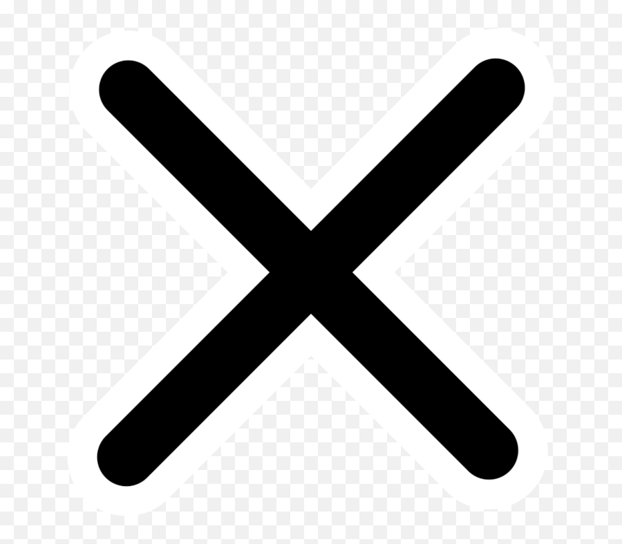 Cross Clipart Black And White 13 Clip Art - Minneapolis Emoji,College Logo Emojis