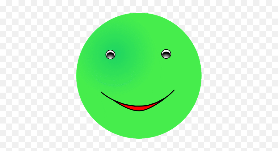 Smiley Émoticône Clipart Cartoon Visage Vert Content Emoji,Emoticon Of Contentment