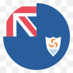 Barber Pole - Anguilla Flag Emoji Transparent,Barber Pole Emoji