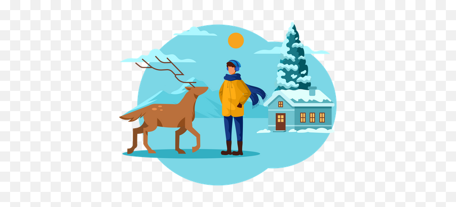 Premium Deer 3d Illustration Download In Png Obj Or Blend Emoji,Deer Emoji