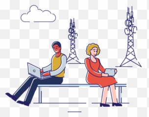 High Speed Internet Icon - Download In Line Style Emoji,Women Technologist Emoji