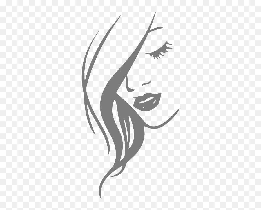 Girl Woman Face Free Svg File - Hair Design Emoji,Free Emoji Svg Files