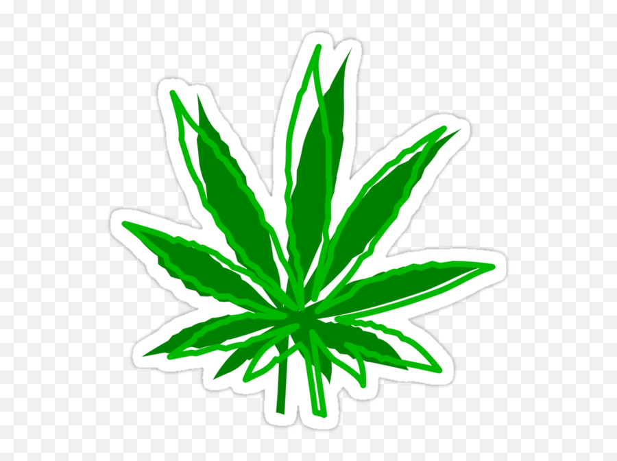 Pixels Weed - Cartoon Weed Flower Emoji,Pot Leaf Emoticon