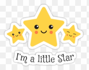 Kawaii Style Stars - Letra I M A Little Star Emoji,Emoticons De Estrelinhas