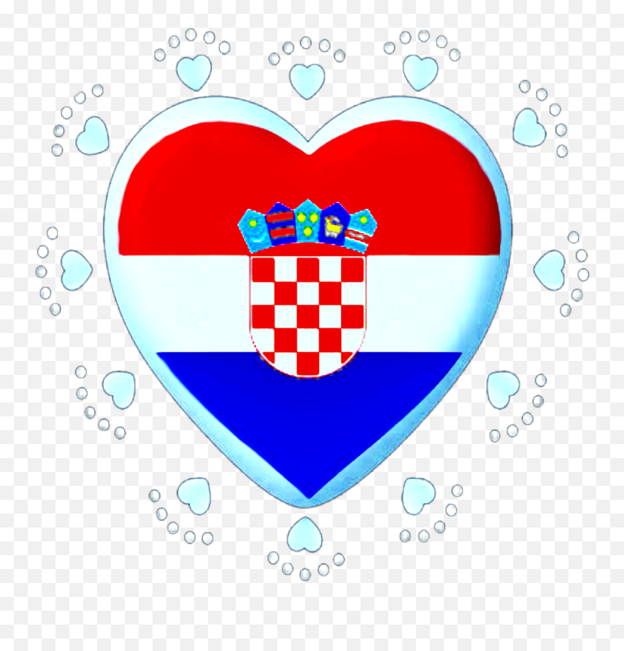 Flag Croatia Hrvatska Sticker - Croatian Flag Emoji,Croatia Flag Emoji