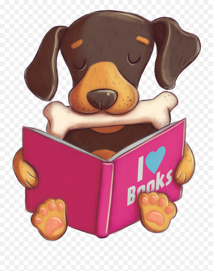 Dogs Clipart Spring Dogs Spring Transparent Free For - Dog Reading Book Cartoon Png Emoji,Spring Emotion