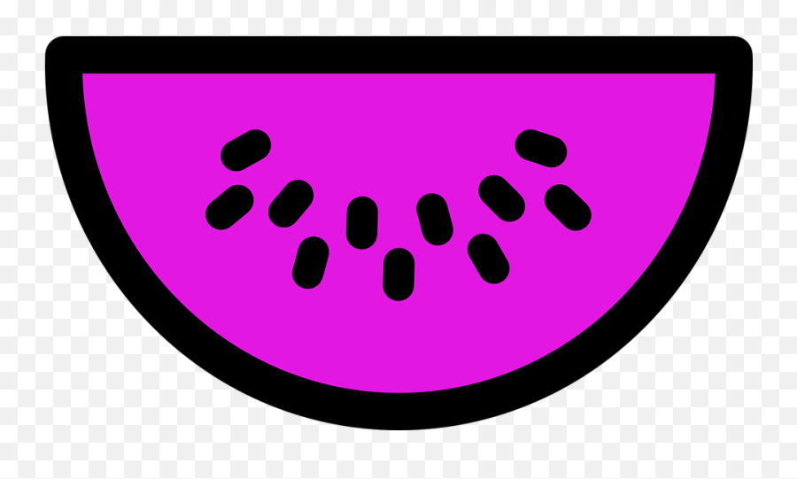 Template Of Water Melon Clipart - Drawn Watermelon Slice Clipart Black And White Emoji,Kabob Emoji