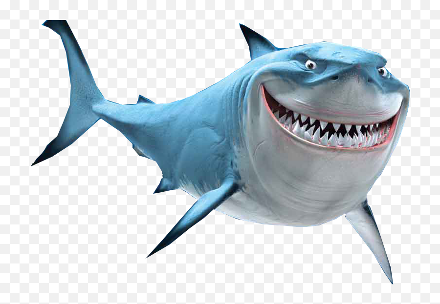 Tiburon Png - Finding Nemo Characters Sharks 951124 Vippng Finding Nemo Emoji,Finding Nemo Emojis