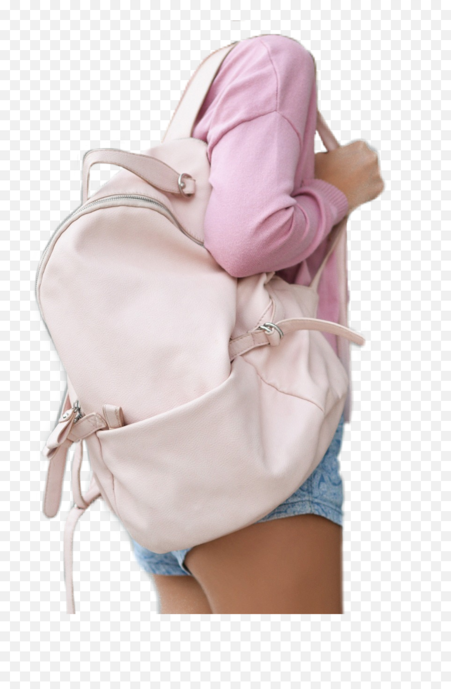 Headless Girl Backpack Chica Sticker By Amber Leanne Emoji,Emoji Backpack Nordstrom