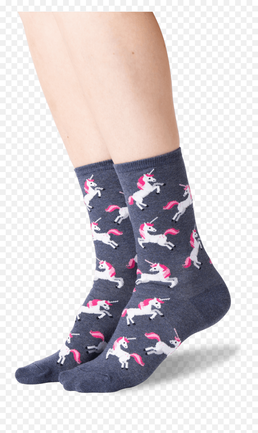 Womenu0027s Unicorn Crew Socks - Denim Girly Emoji,Unicorn Emoji Silhouette