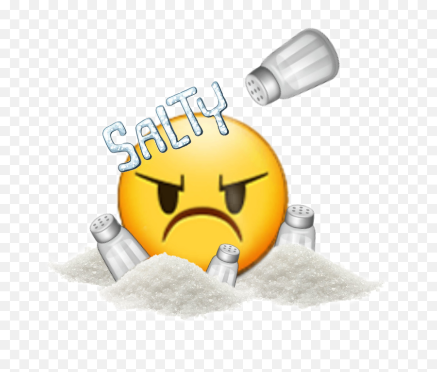 Salt Salty Emoji Customemoji Sticker - Salty Taste Emoji Face,Salty Emoji