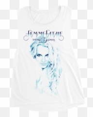 Britney Spears Official Store - Sleeveless Emoji,Glory Boyz Tank Emojis Shirt