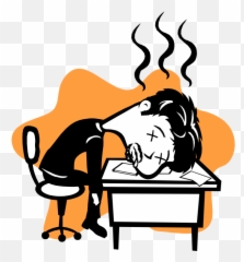 Tired Clipart Sensation Tired - Burned Out Png Emoji,Tired Emotion