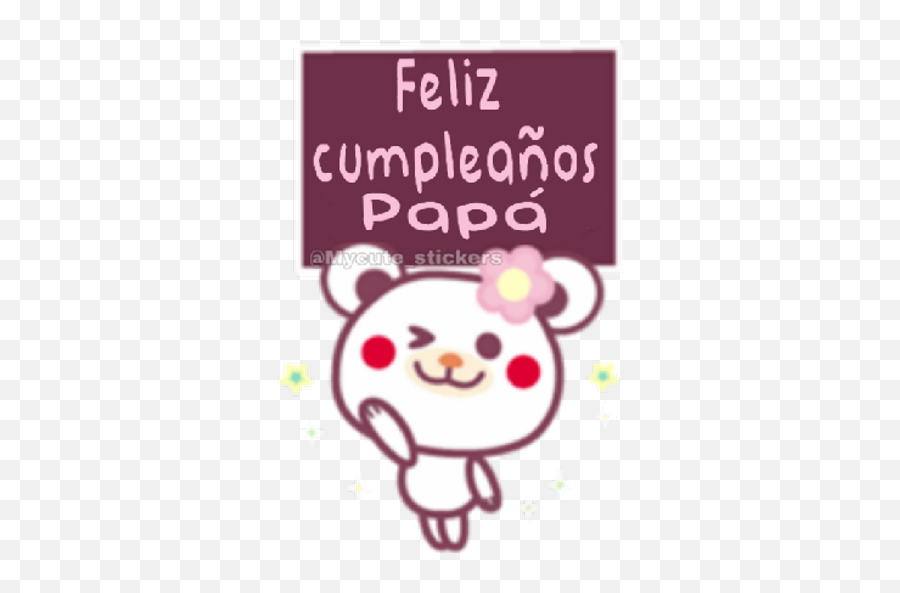 Sticker Maker - Feliz Cumpleaños Cutebyyessy Dot Emoji,Emojis Cool Para Papas