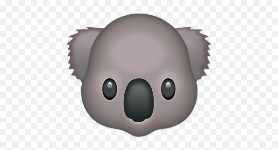 Wall Stickers Koala Face - Emoji,Emoji Wall Stickers