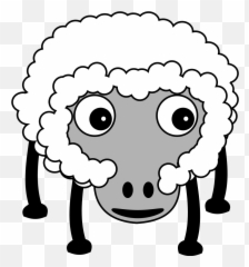 Free Cartoon Black Sheep Download Free Clip Art Free Clip - Fluffy Farm Sheep Emoji,Black Sheep Emoji