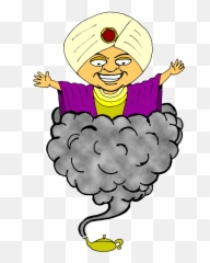 Genie - Genie Clip Art Emoji,Genie Lamp Emoji