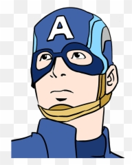 Clip Royalty Free Library How To Draw - Captain Marvel Avengers Drawing Easy Emoji,Statue Of Liberty And Paper Emoji