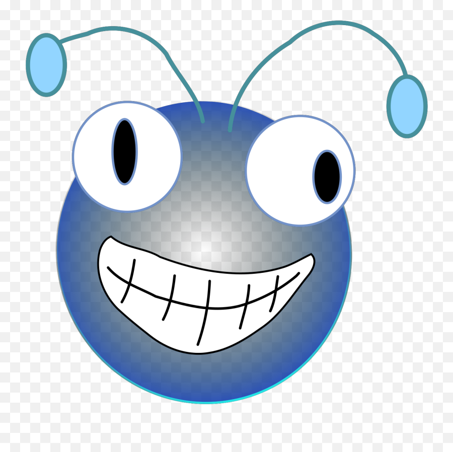 Bug Svg Vector Bug Clip Art - Cartoon Bug Head Emoji,Buggy Eyes Emoticon