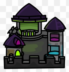 Eerie Castle - Castle Igloo Club Penguin Emoji,Castle Disney Emojis