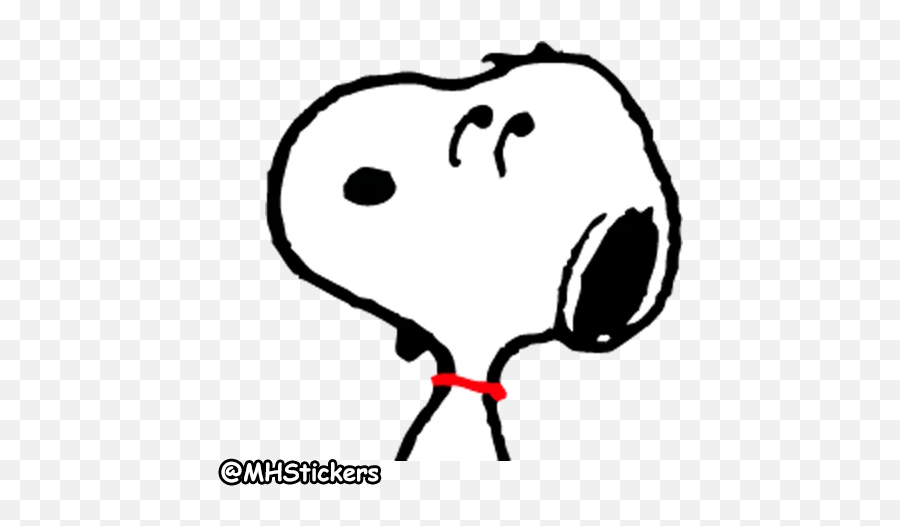 Snoopy Stickers - Live Wa Stickers Dot Emoji,Snoopy Crying Emoji