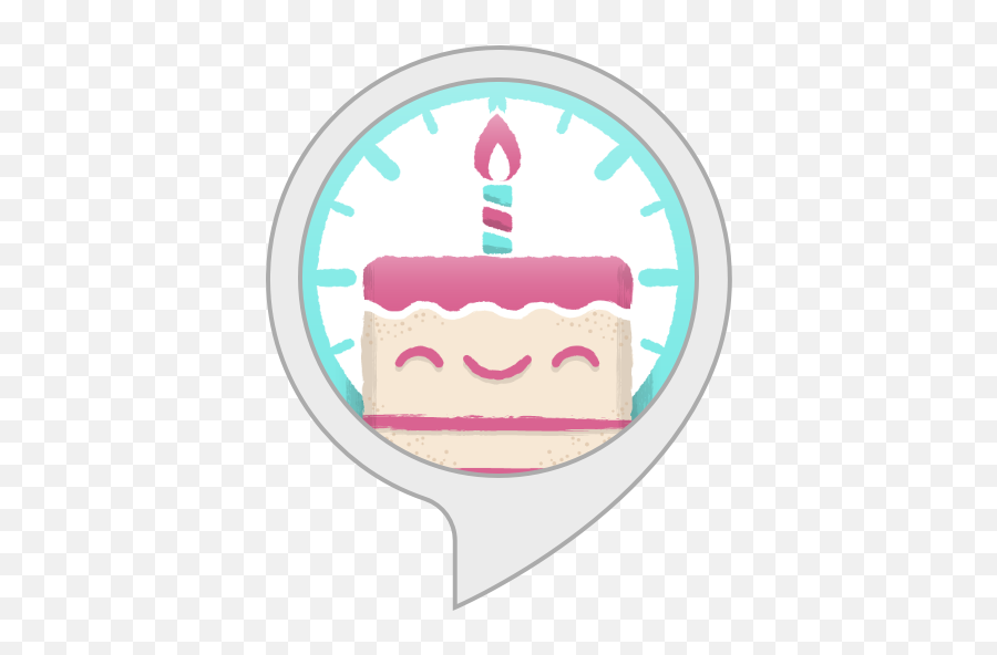 Amazoncom Birthday Reminder Alexa Skills - Birthday Countdown Emoji,Birthday Cake Emoticon For Facebook Chat