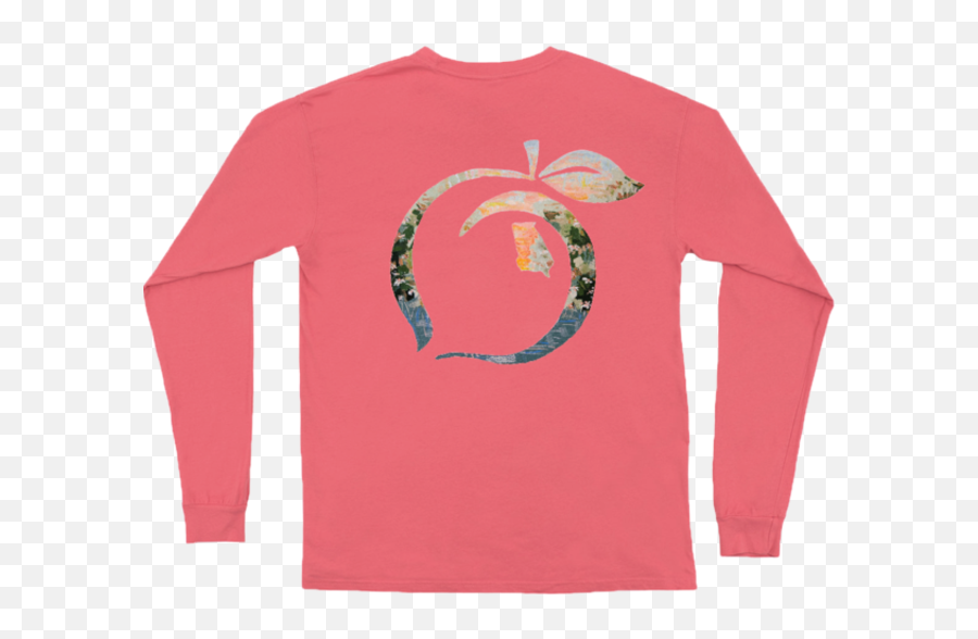 Buy Peach Long Sleeve T Shirtu003e Off - 60 Pink Floyd Long Sleeve Shirt Emoji,Hands Up Emoji Tshirt