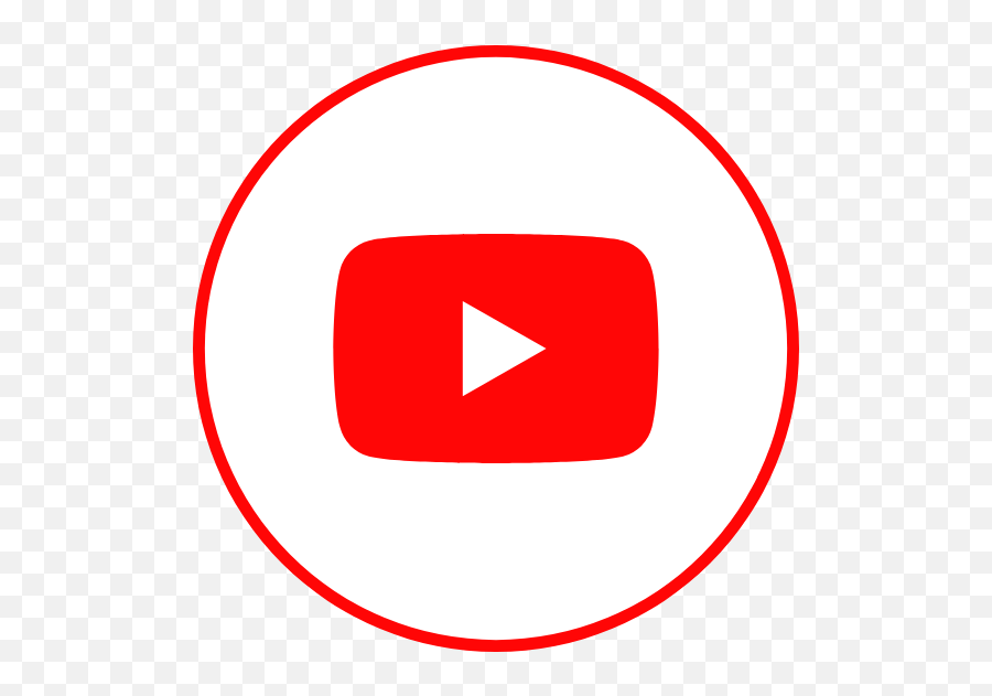 Circle Red Youtube Graphic - Youtube Logos Free Graphics Zong Helpline Code Emoji,Skype Envelope Emoticon