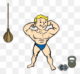 Strength - Vault Boy Strength Png Emoji,Fallout 4 Protagonist Emotion