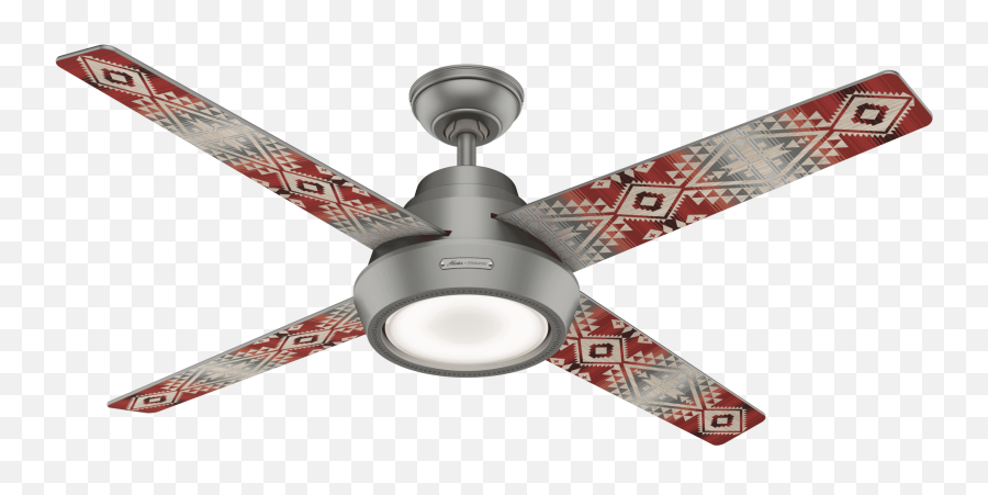 Hunter Canyonlands 54 Indoor Ceiling Fan In Matte Silver Emoji,Free Hunting Emojis