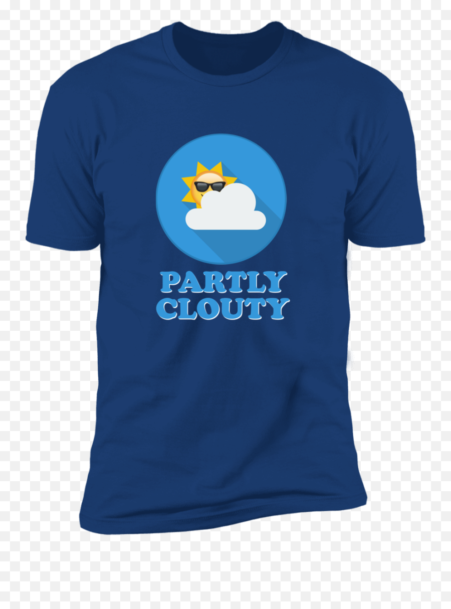 Partly Clouty Short Sleeve T - Shirt U2013 Durp Shirts Emoji,T Emojis Lights