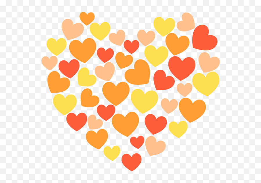 Autumn Hearts Illustration Free Stock Photo - Public Domain Emoji,What Does A Purple Heart Emoji Mean
