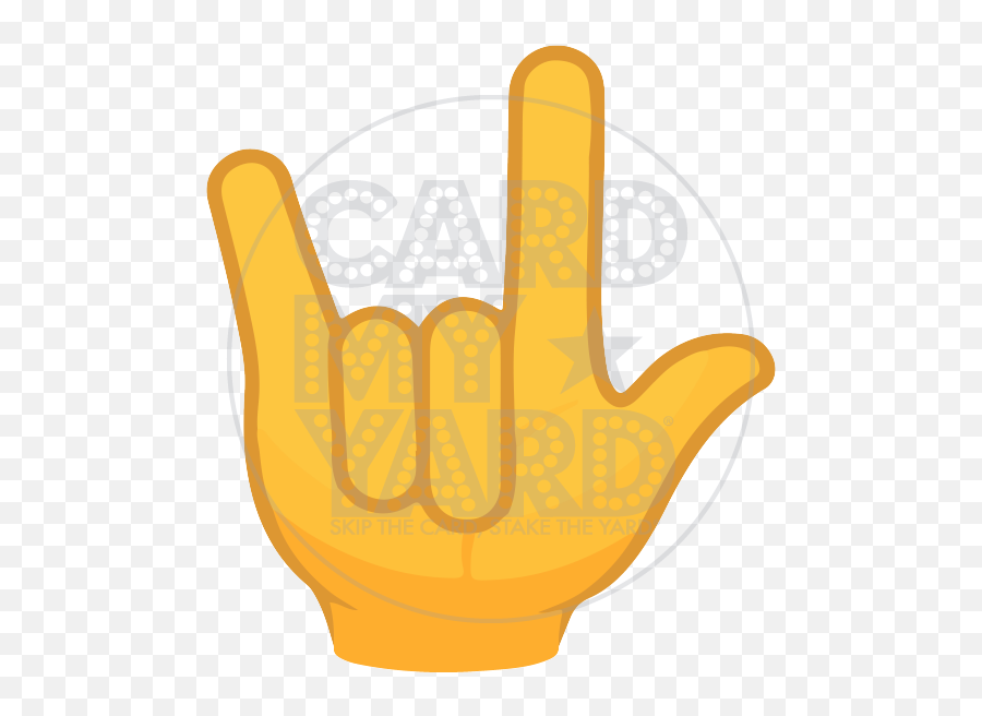 Card My Yard Vancouver Yard Greetings For Any Occasion Emoji,Two Finger Pointing Emoji
