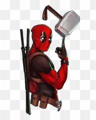 Marvel Deadpool Thor Sticker Emoji,Deadpool Emoji Poster