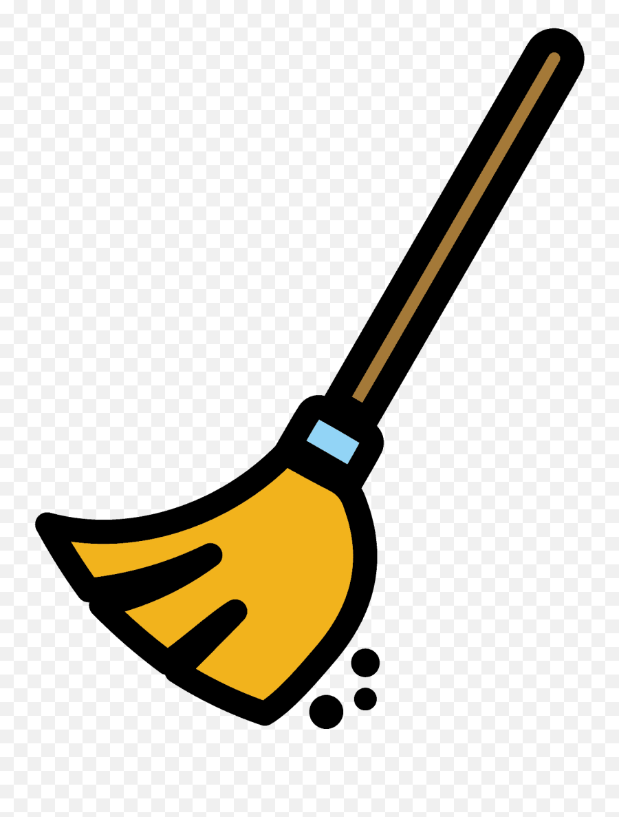 Broom Emoji - Broom Emoji Png,Witch Emoji