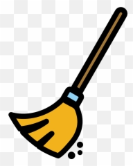 Broom Emoji - Broom Emoji Png,Witch Emoji